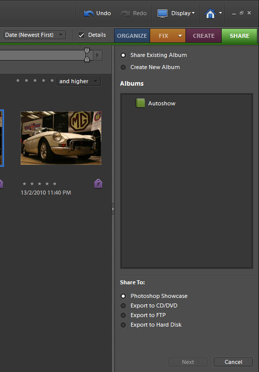 Публикация фотографий Photoshop