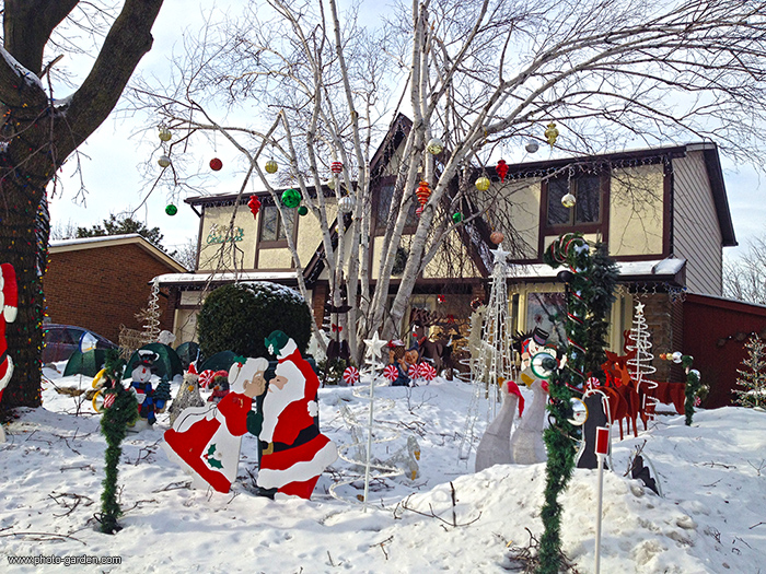 Новогодний дом