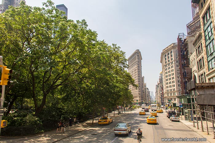 Дороги в Нью Йорке ночью