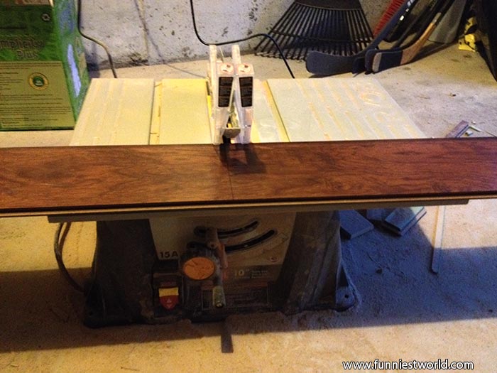 Укладываем ламинатный пол